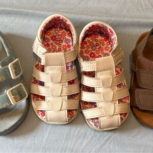 Three Pairs Kids Sandals